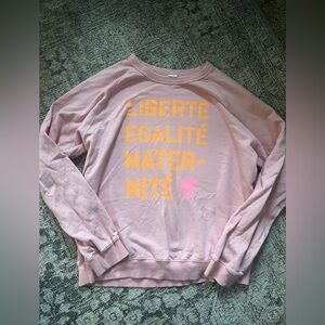 EUC worn once Clare v EMC sweatshirt